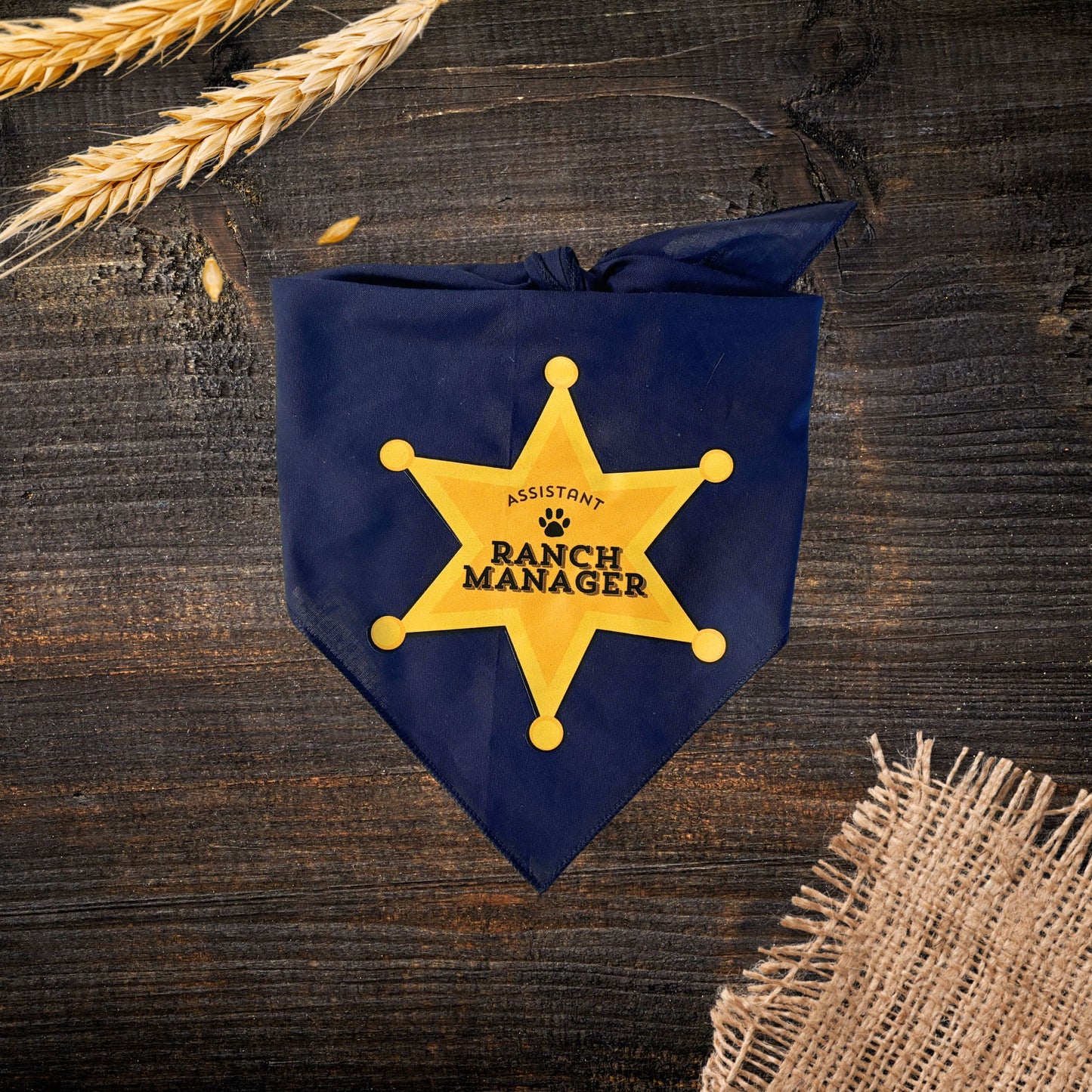 Ranch Manager Dog Bandana