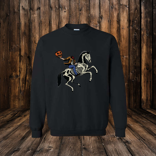 Headless Cowboy Halloween Crewneck
