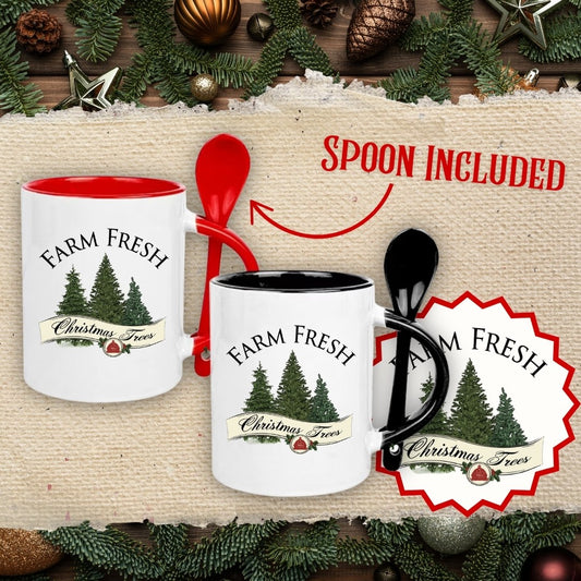 Farm Fresh Christmas Trees Mug